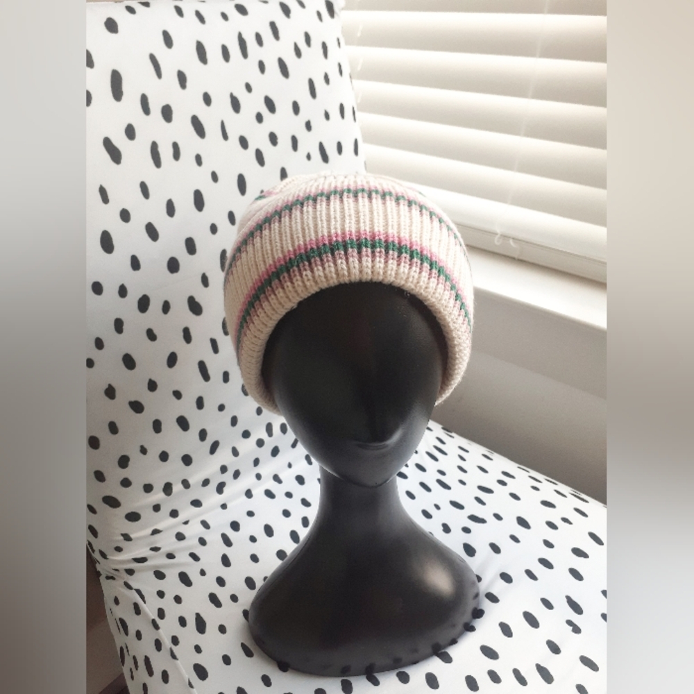 Mossimo Striped Knit Beanie - Picture 2 of 4